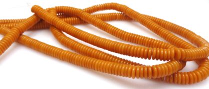 Akryl z żywicą - talarki miodowe 7,5x2mm