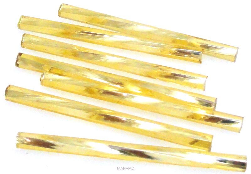 Rurka 35x3mm - kolor złoty - Preciosa