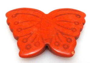 Howlit - motyl pomarańczowy 40x30mm