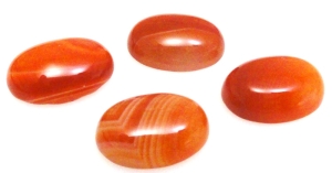 Kaboszon - agat - owal 14x10mm