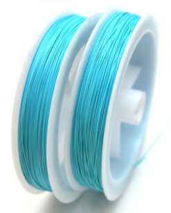 Linka jubilerska jasno niebieska - średnica 0,45mm