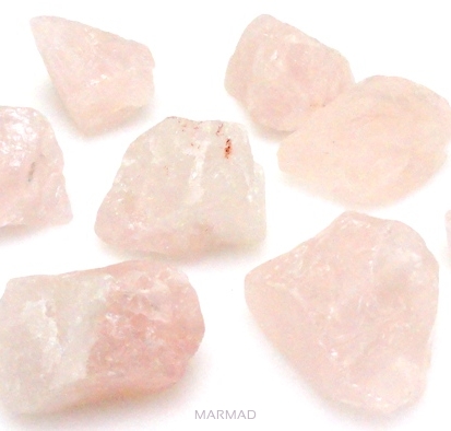 Kwarc różowy - surowe kamienie