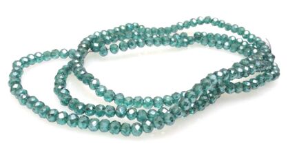 Kryształki fasetowane - oponki 3x2mm