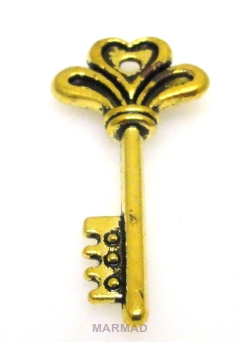 Zawieszka - ozdobny klucz 30x14mm