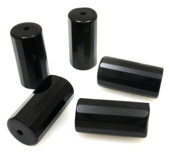 Onyks fasetowany - walec 20x10mm