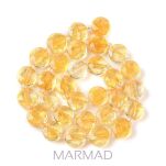 Cytryn naturalny fasetowany- moneta 10,5 x 10,5 - 3