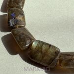 Labradoryt - prostokąt 13x18mm- klasa B - 3