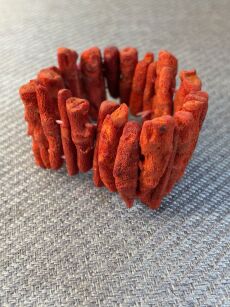 Bransoletka - koral filipiński -17,5cm