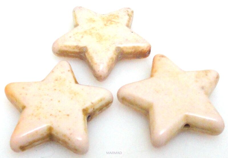 Howlit - gwiazda 25mm - kremowy