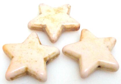 Howlit - gwiazda 25mm - kremowy