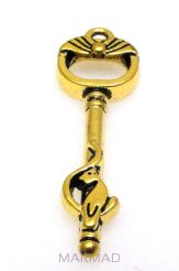 Zawieszka - ozdobny klucz 37x12mm