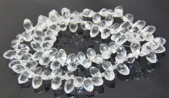 Kryształki fasetowane crystal - briolette12x6mm