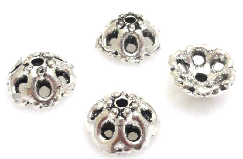 Czapeczki bali na korale kopuła 11mm