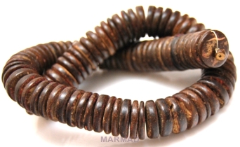 Kokos - talarki 18x3mm - brązowy