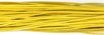 Rzemień skórzany żółto cytrynowy - grubość 1x3mm