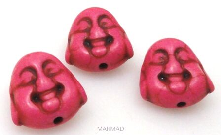 Howlit - Budda 14x13mm - różowy