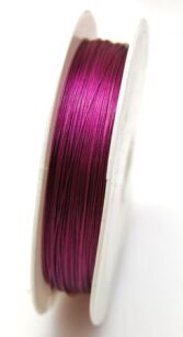 Linka jubilerska fioletowa - średnica 0,38 mm
