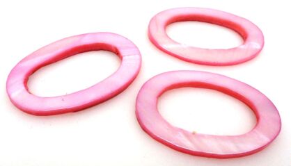 Masa perłowa - owal okienko 35x25mm