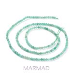 Szmaragd fasetowany- kula 2mm - 2