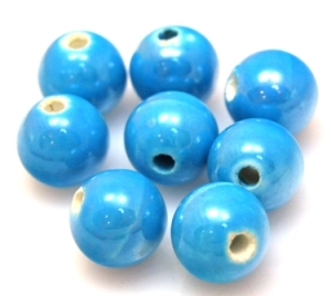 Ceramika - kula 12mm - niebieska