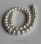 Perła rzeczna naturalna biała -  kula 11 - 2