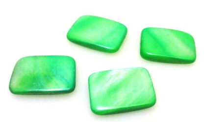 Muszla /Masa perłowa - prostokąt 20x15mm
