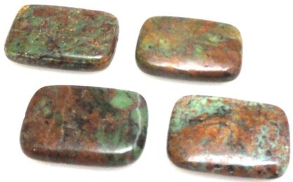 Jaspis impresja - prostokąt 25x18mm