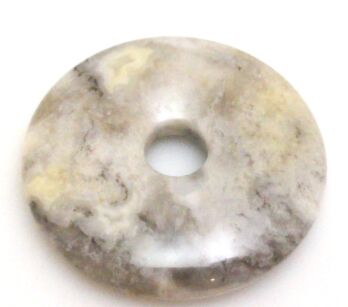 Agat - na wisior - donut 40mm