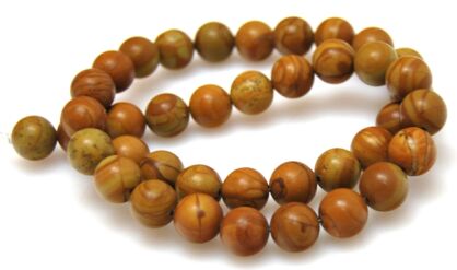 Jaspis drzewny - kula 10mm