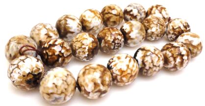 Agat malibu fasetowany - kula 19mm - na wisior