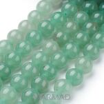 Awenturyn naturalny zielony - kula 12mm - 3