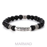 Bransoletka - Onyks- kule 8mm - 2