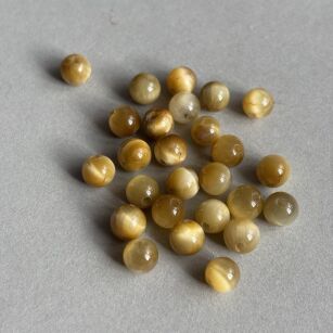 Tygrysie oko żółte - kula 6mm