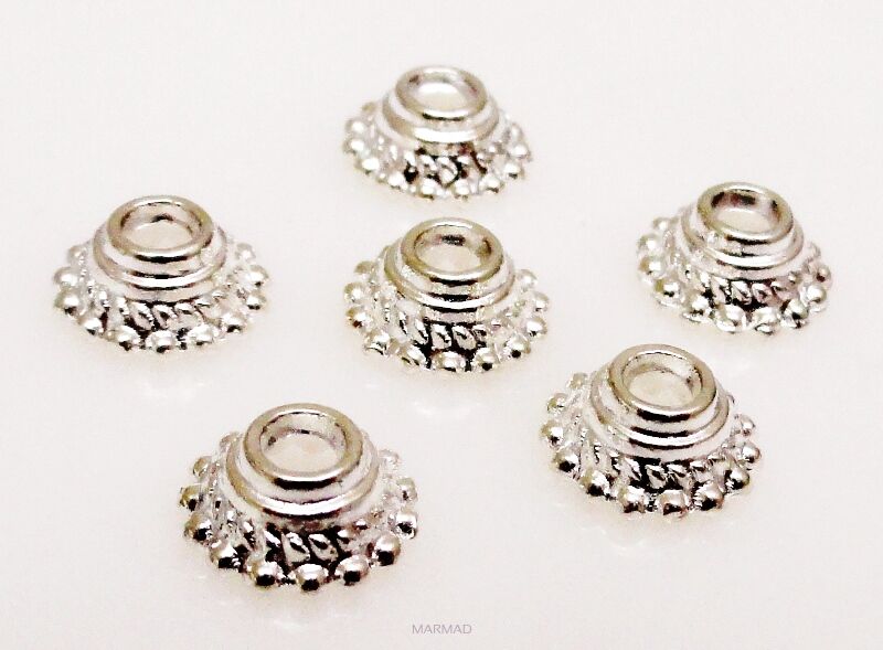 Czapeczki bali na korale - 7mm