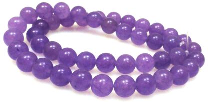 Jadeit - fioletowy - ametystowy- kula 8mm