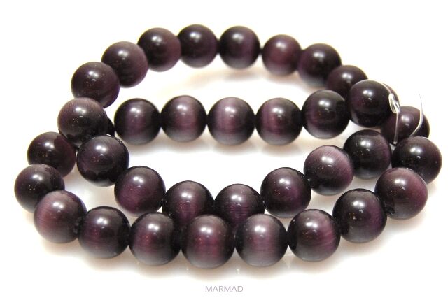 Uleksyt - kula 10mm - ciemno fioletowy