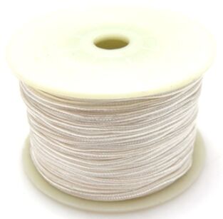 Sznurek do sutaszu - biały - 2 metry