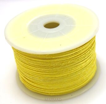 Sznurek do sutaszu - cytrynowy