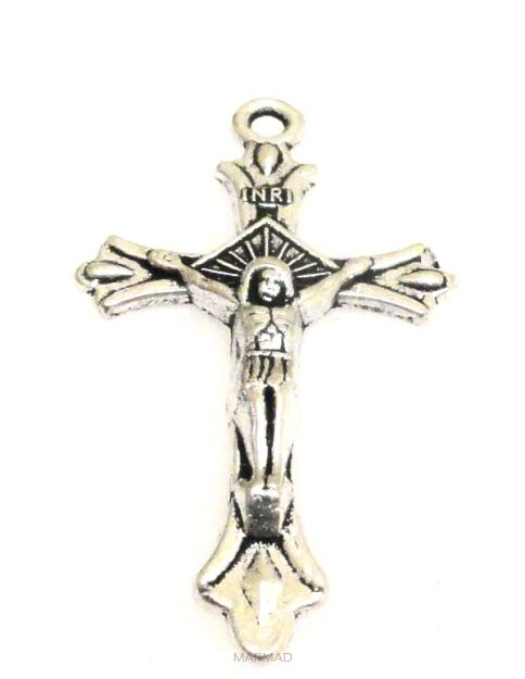 Zawieszka - ozdobny krzyż 32x17mm Dewocjonalia