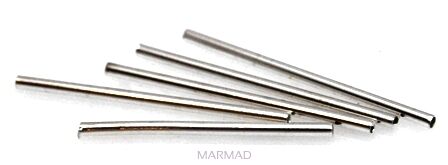 Rurka prosta 30x1,5mm - posrebrzana