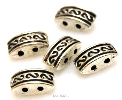 Wrzeciono do linek jubilerskich - 10x4mm - otwory na 2 linki