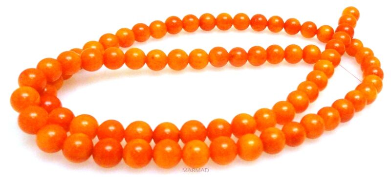 Koral pomarańczowy - kula 5,5mm