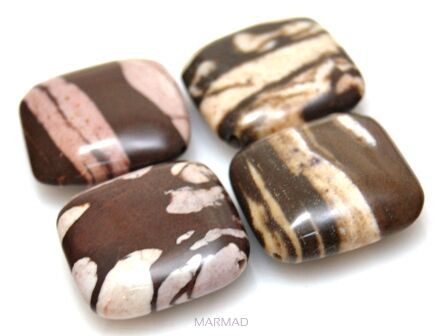 Jaspis cappuccino - kwadrat 25x25mm na ukos