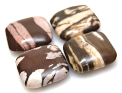 Jaspis cappuccino - kwadrat 25x25mm na ukos