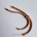 Baza do bransoletki- regulowana suwakowo- sznurek skręcony - 14