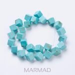 Turkus naturalny -kostka 10x10mm - 2