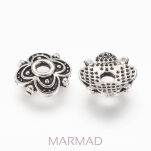 Czapeczka, miseczka, przekładka bali na korale kwiatek 8mm - 2