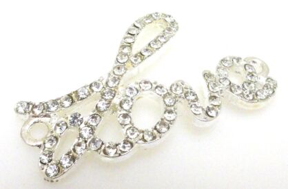 Łącznik z cyrkoniami crystal - Love