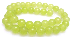 Jadeit - kula 10mm - jasno zielony