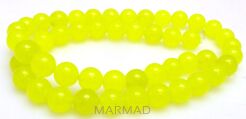 Jadeit - kula 8mm - limonka